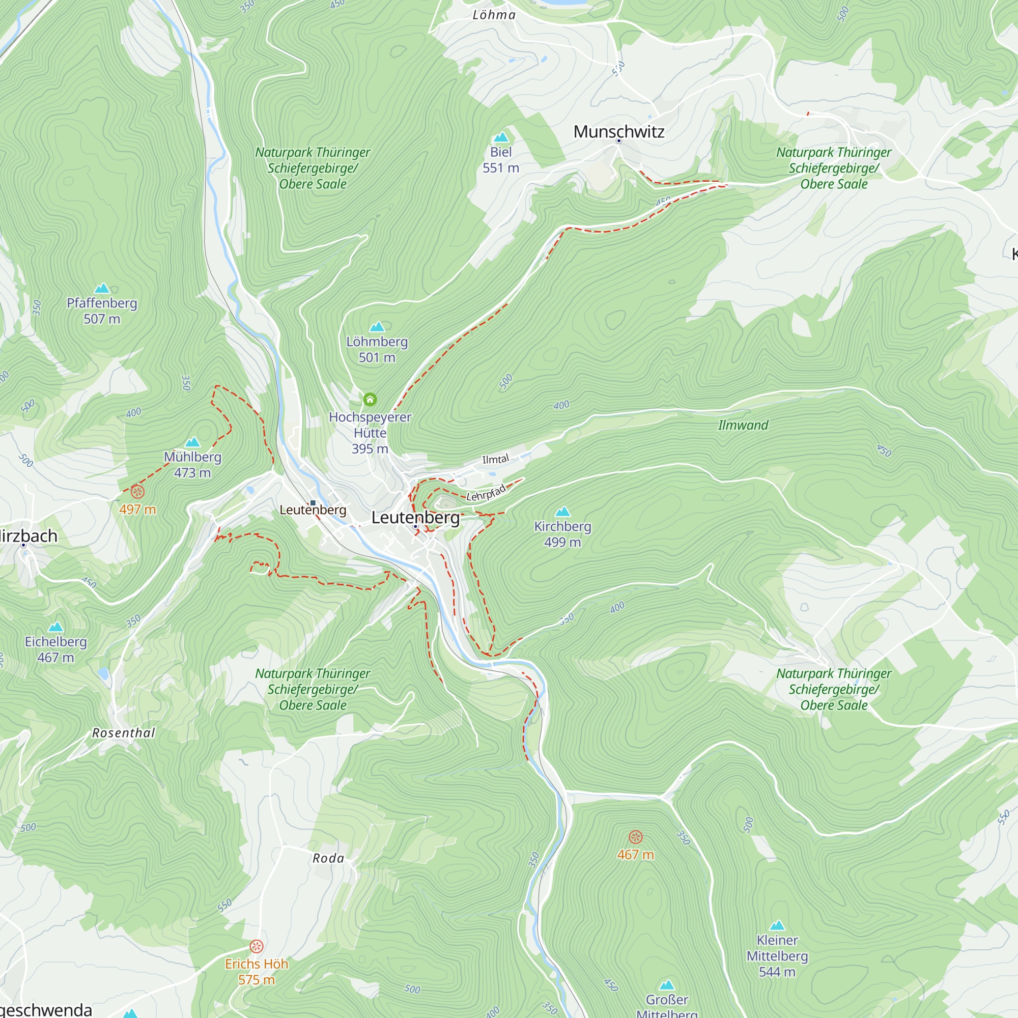 Bernhardtshütte map