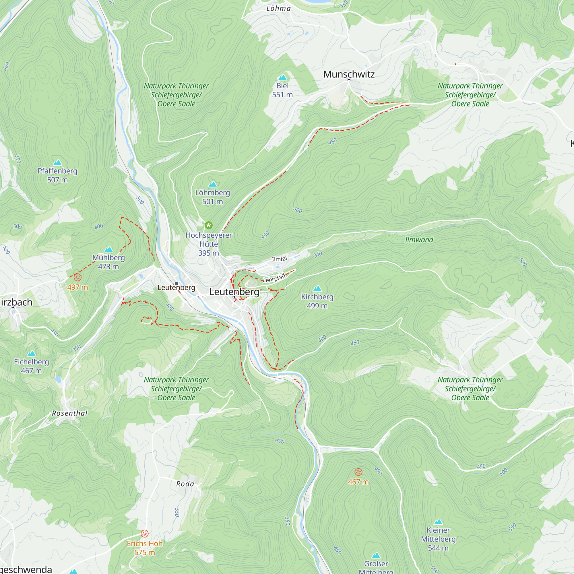 Bernhardtshütte map