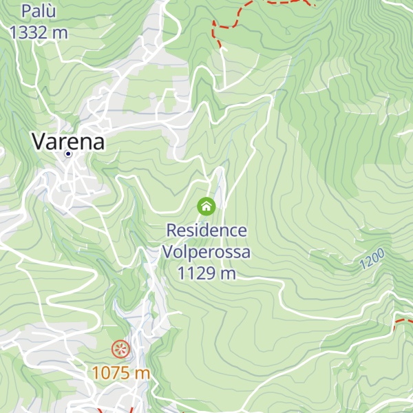 Map of Residence Volperossa