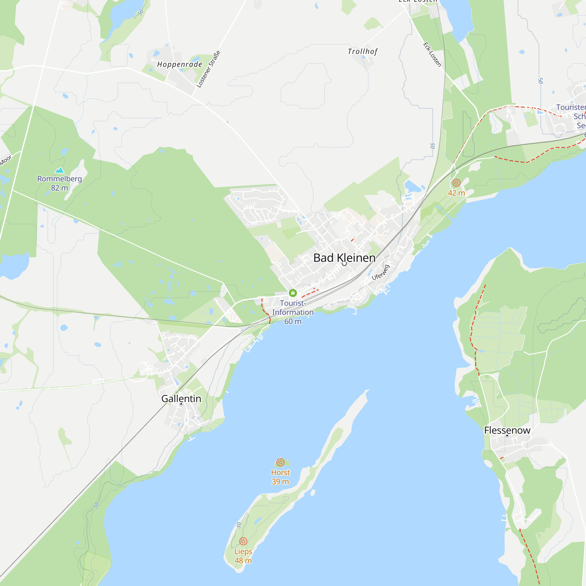 Tourist-Information map