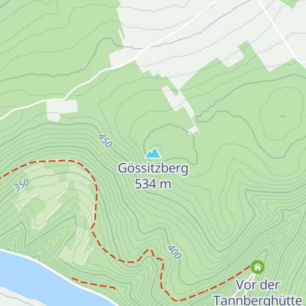 Map of Gössitzberg