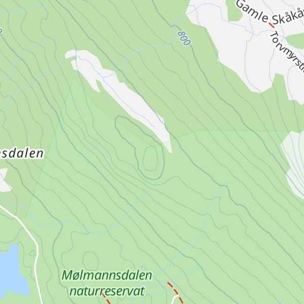 Map of Grøtberget