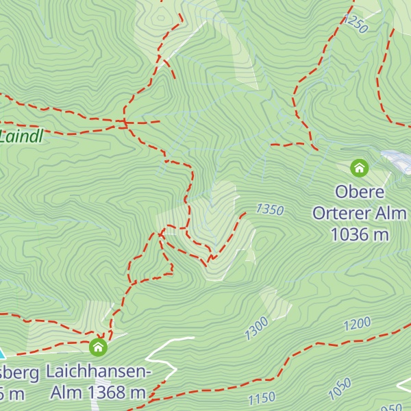 Map of Erbhofer Alm