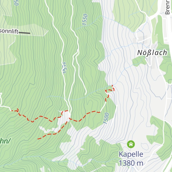 Map of Forstgartenhütte