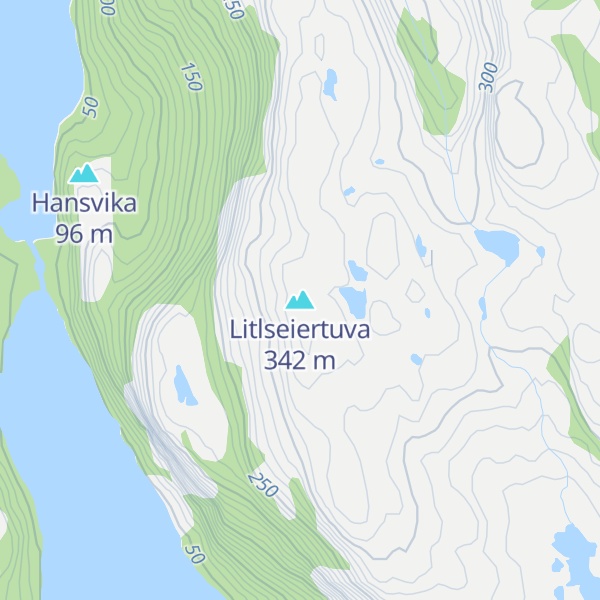 Map of Litlseiertuva