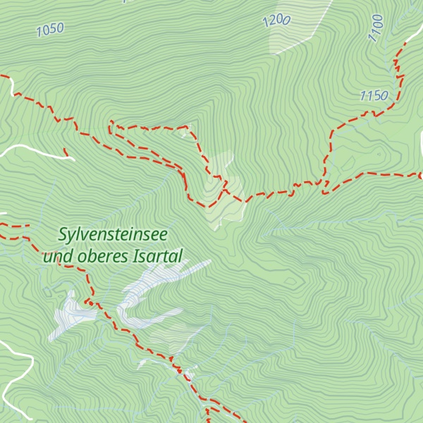 Map of Staffelhütte