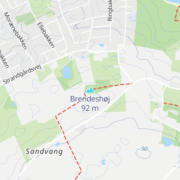 Map of Brendeshøj