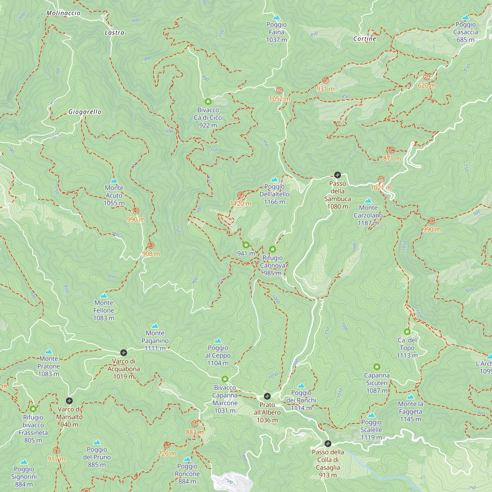 I Diacci map