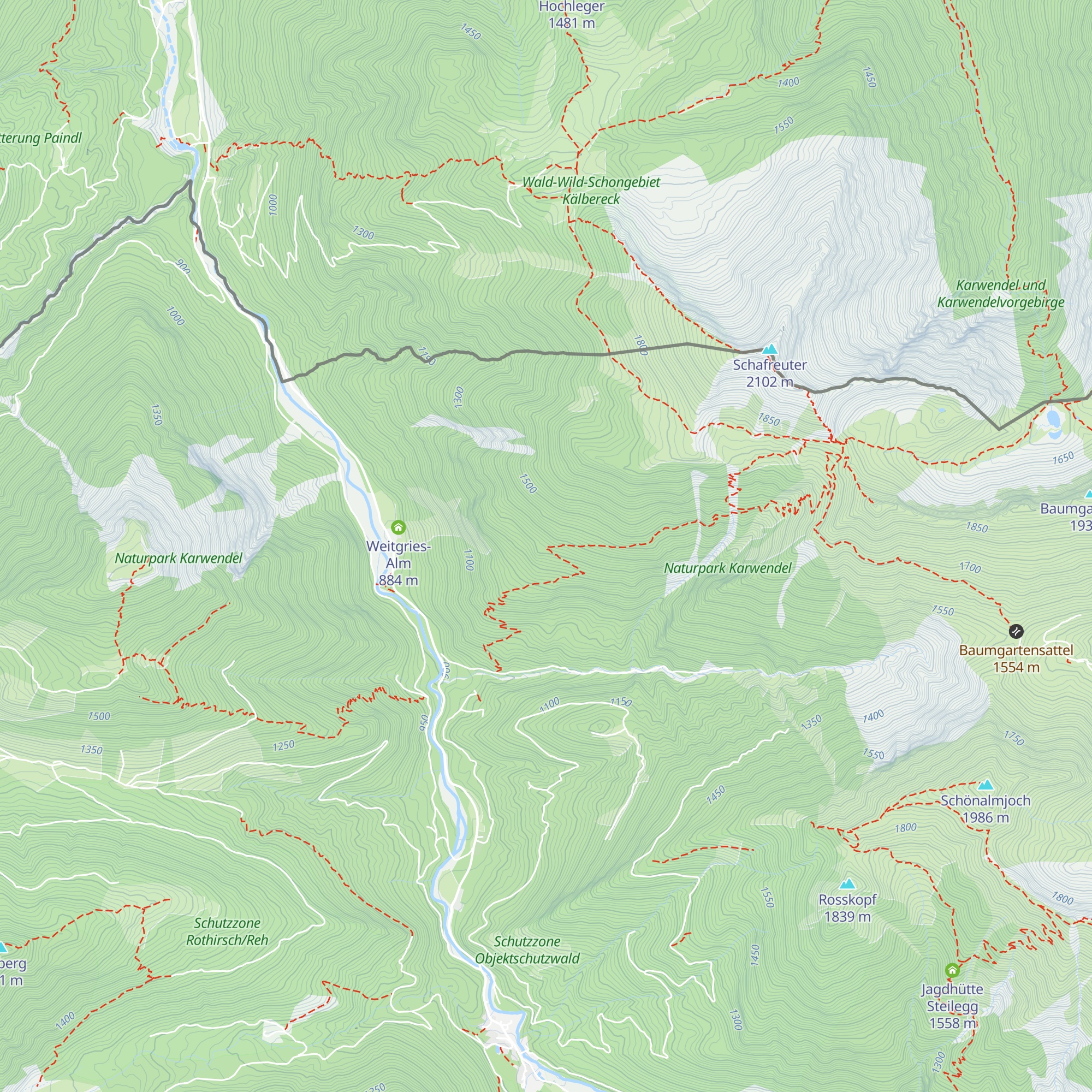 Brotzeithütte map