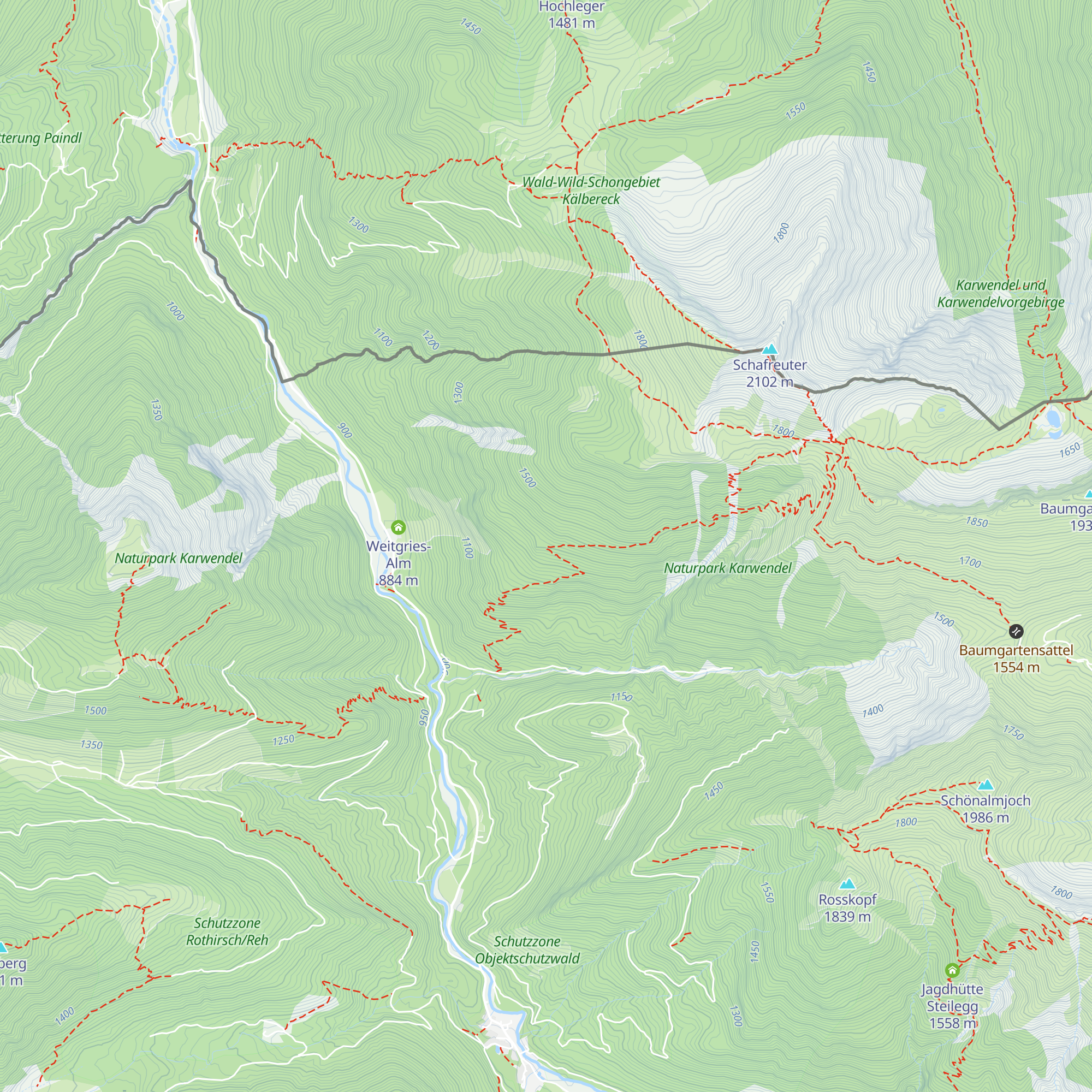 Brotzeithütte map