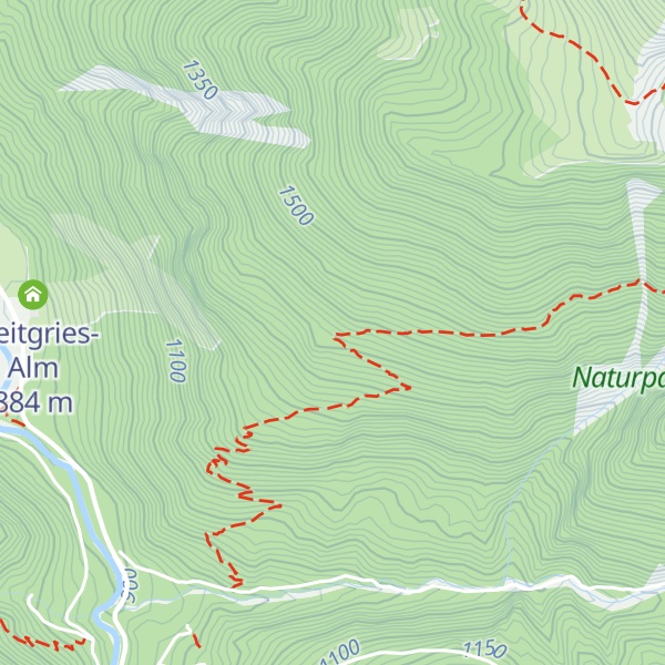 Map of Brotzeithütte