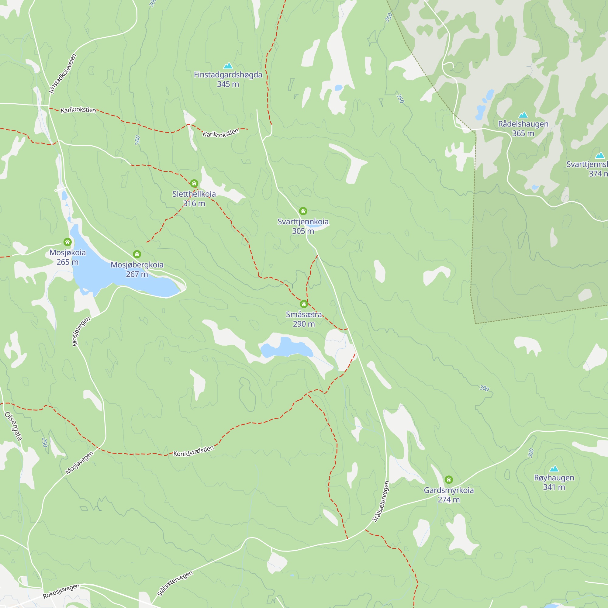 Småsætra map