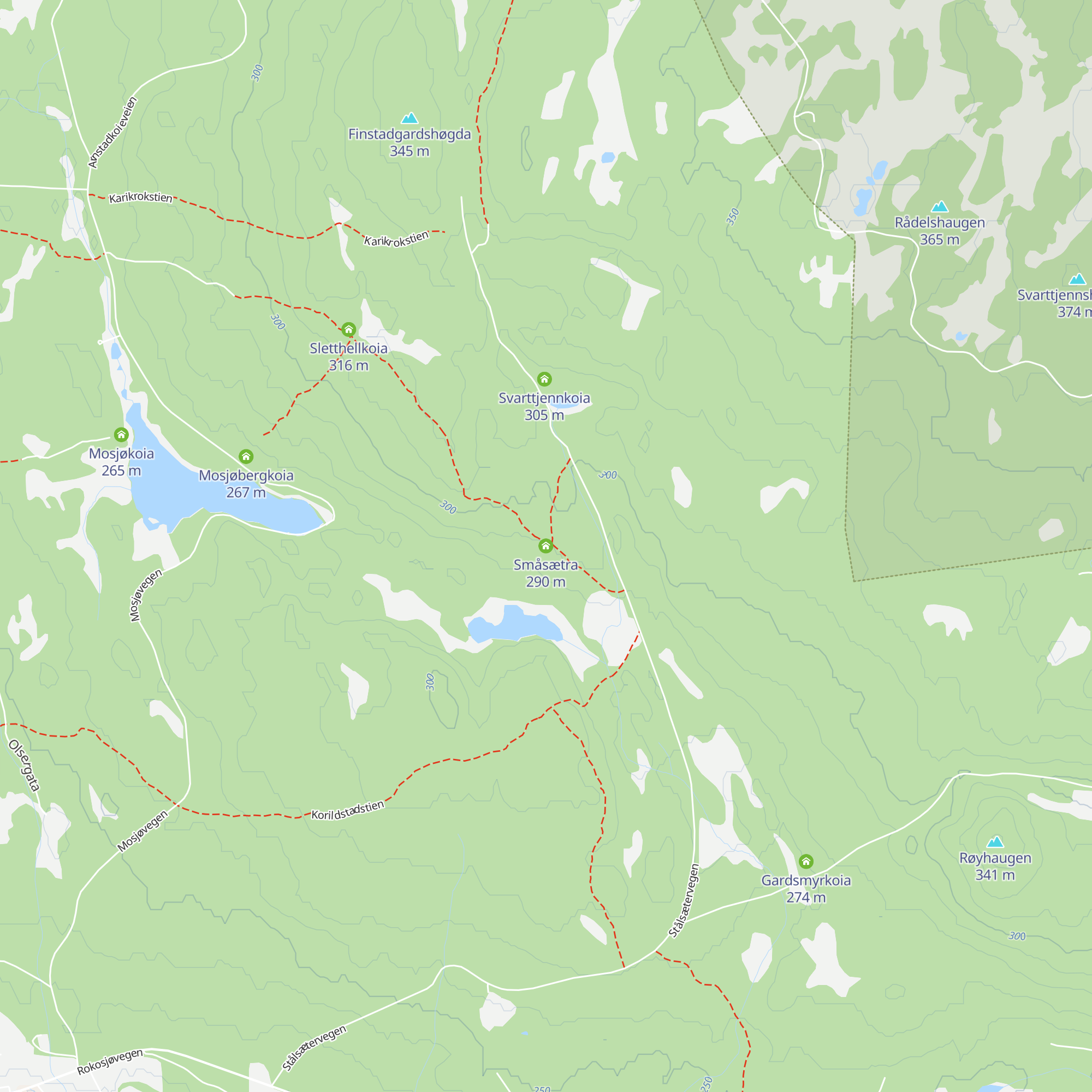 Småsætra map