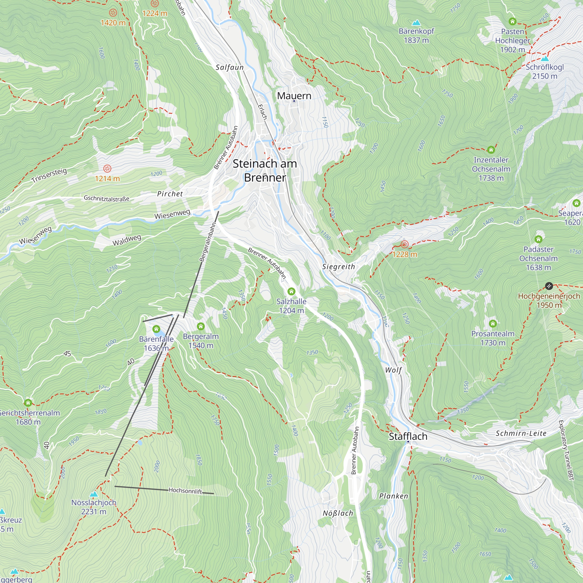Salzhalle map