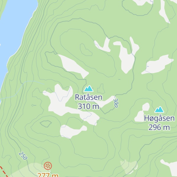 Map of Ratåsen