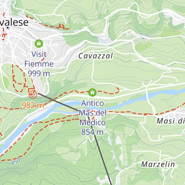 Map of Antico Mas del Medico
