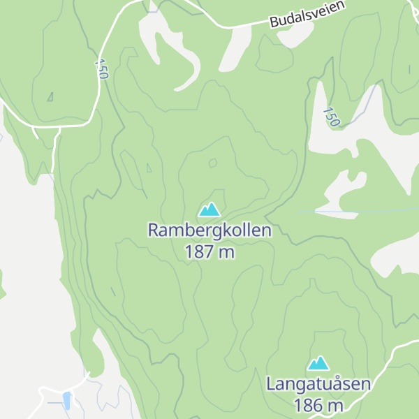 Map of Rambergkollen