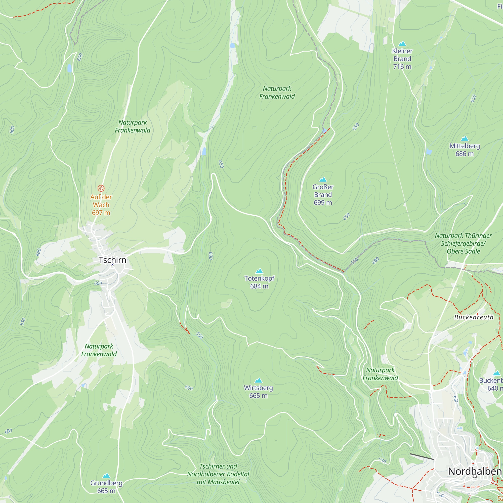 Todtenkopfhütte map