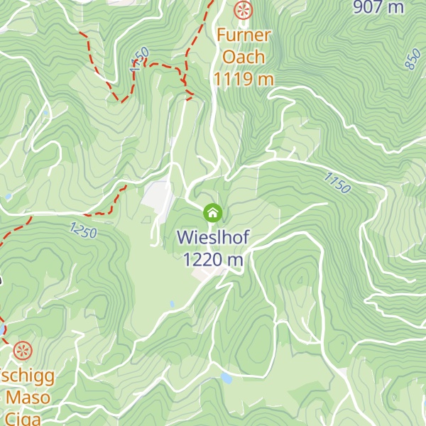 Map of Wieslhof