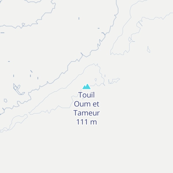 Map of Touïl Oum et Tameur