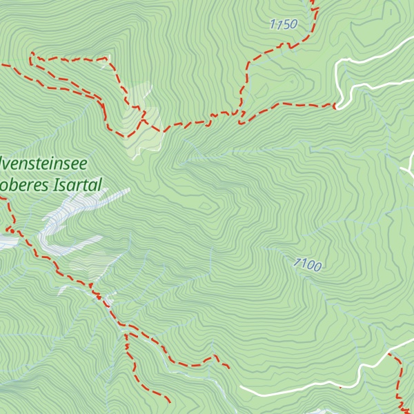 Map of Hirschhörnl
