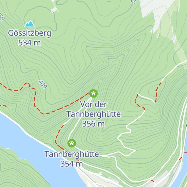 Map of Vor der Tannberghütte