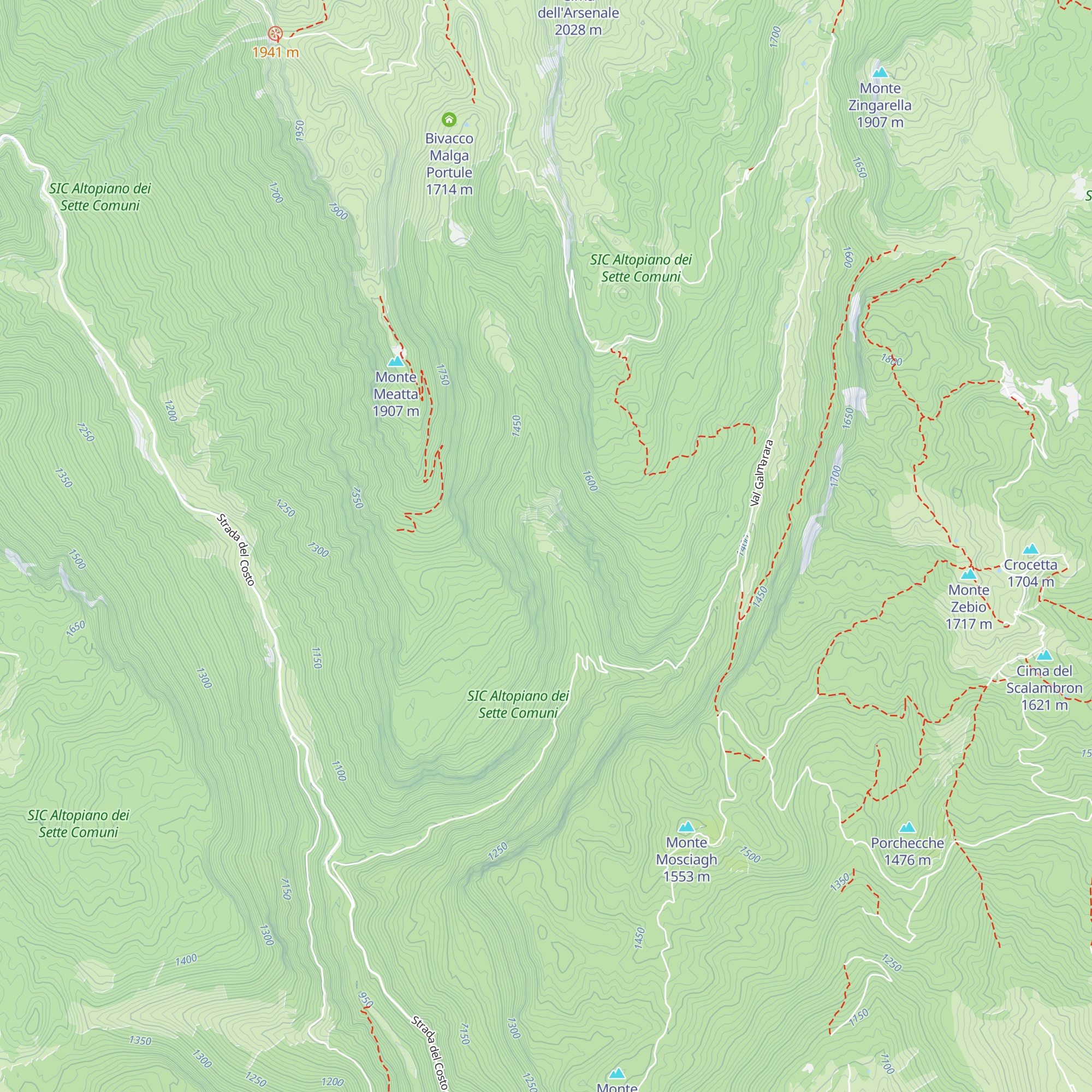 Casara Basa Senocio map
