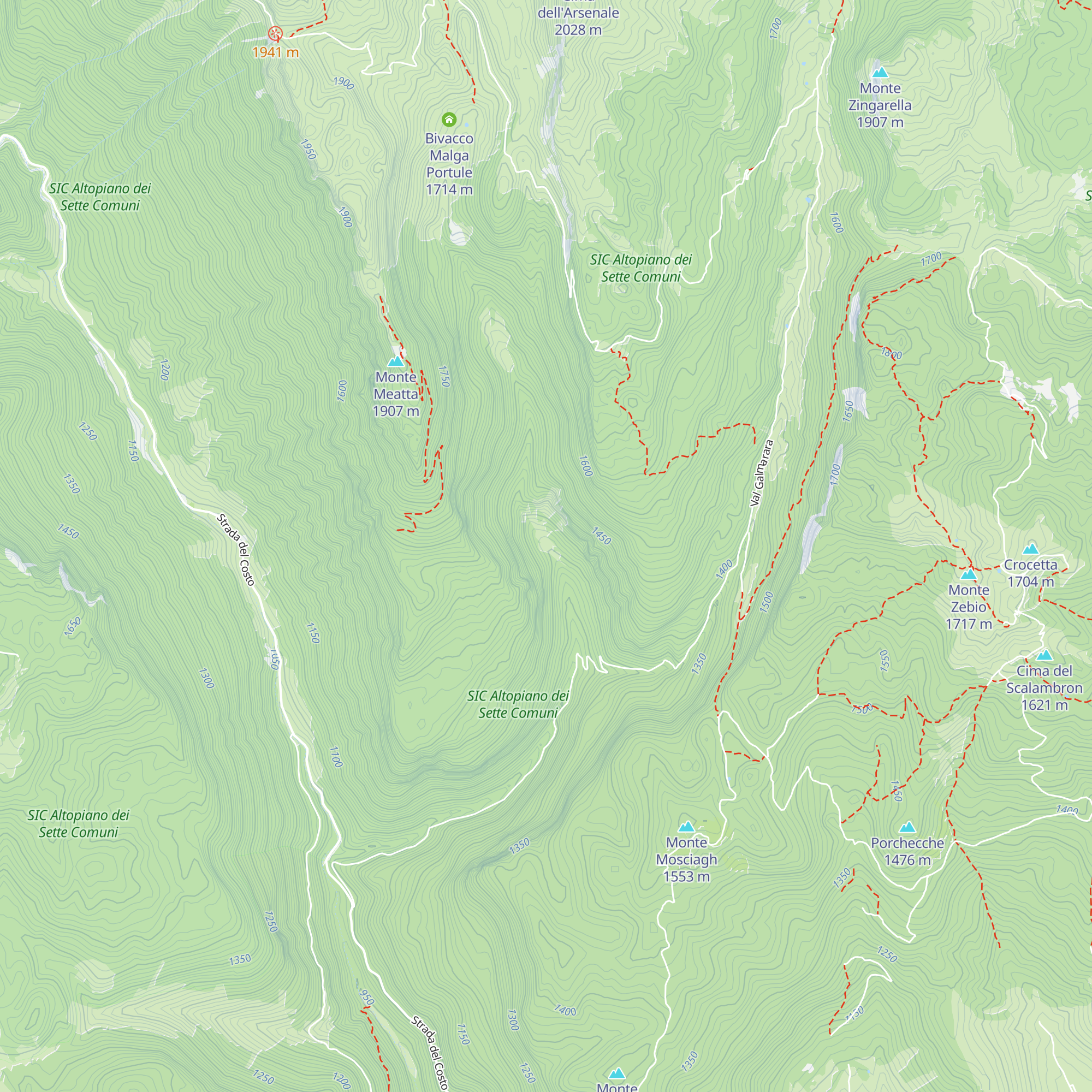Casara Basa Senocio map