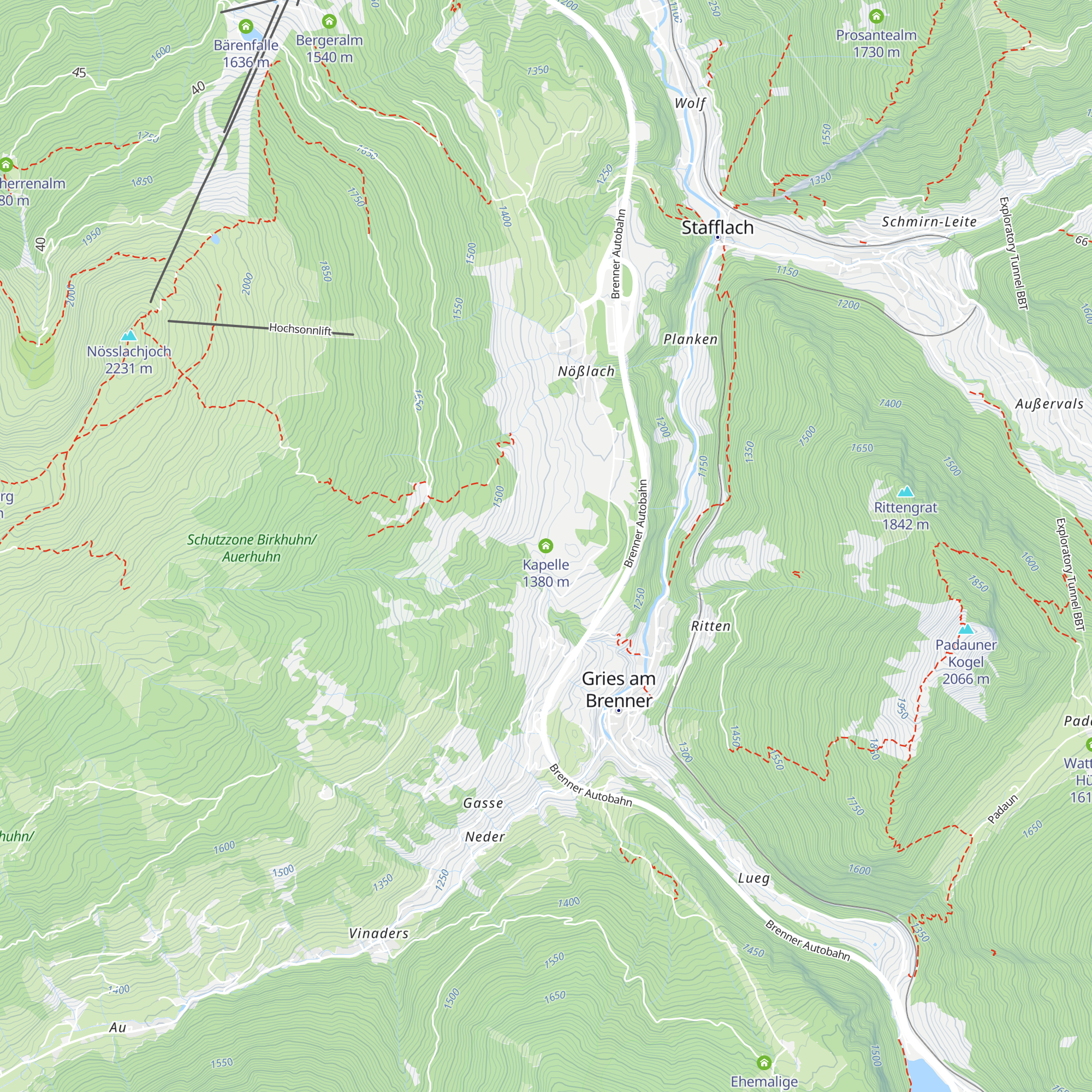Kapelle map