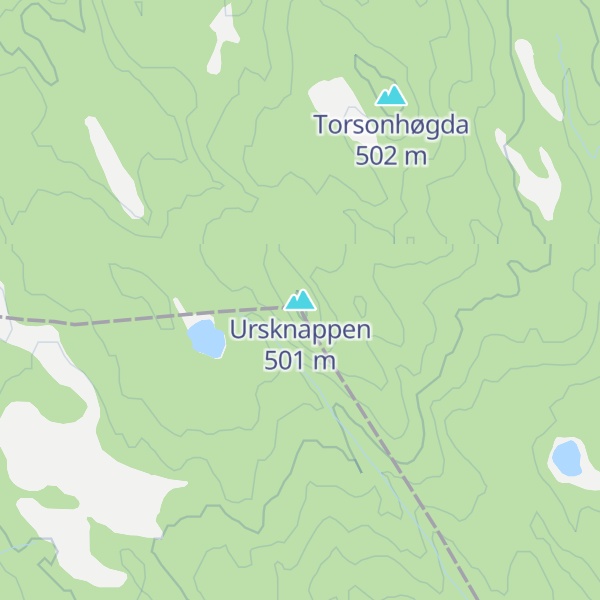 Map of Ursknappen