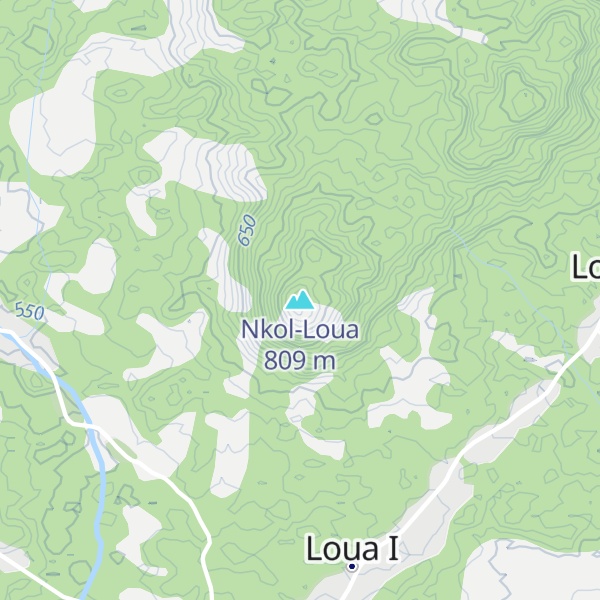 Map of Nkol-Loua