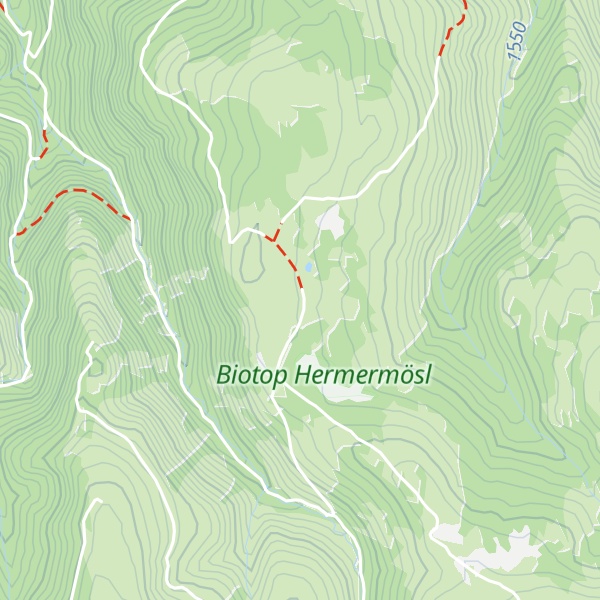 Map of Liegalm - Malga (Campo) Costa