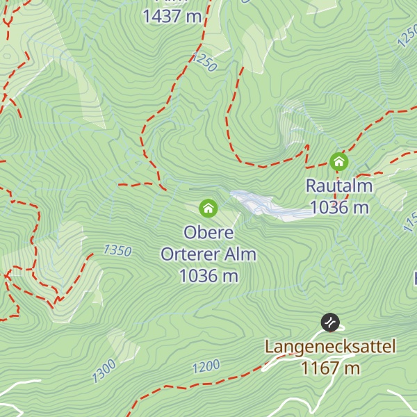 Map of Obere Orterer Alm
