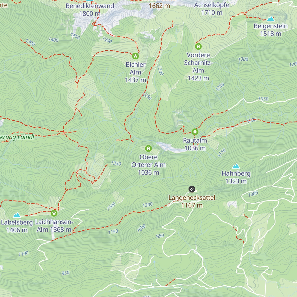 Obere Orterer Alm map