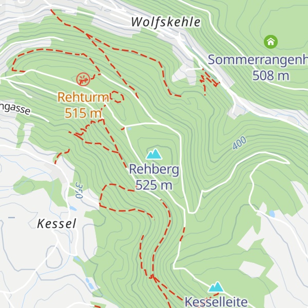Map of Rehberg