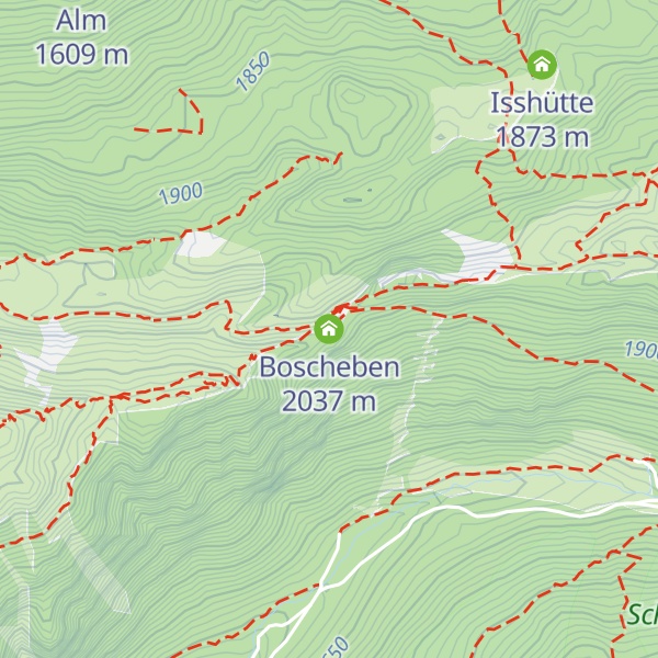 Map of Boscheben