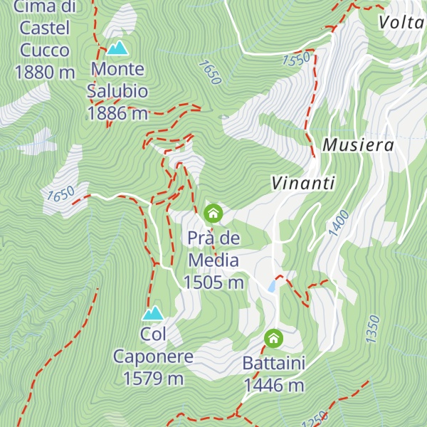 Map of Prà de Media