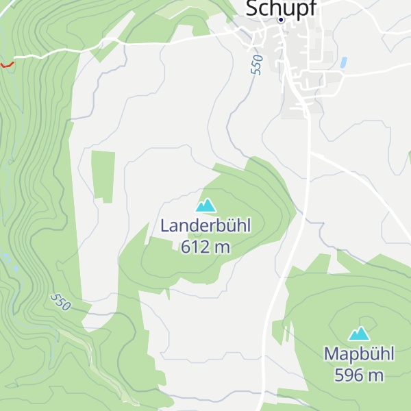 Map of Landerbühl