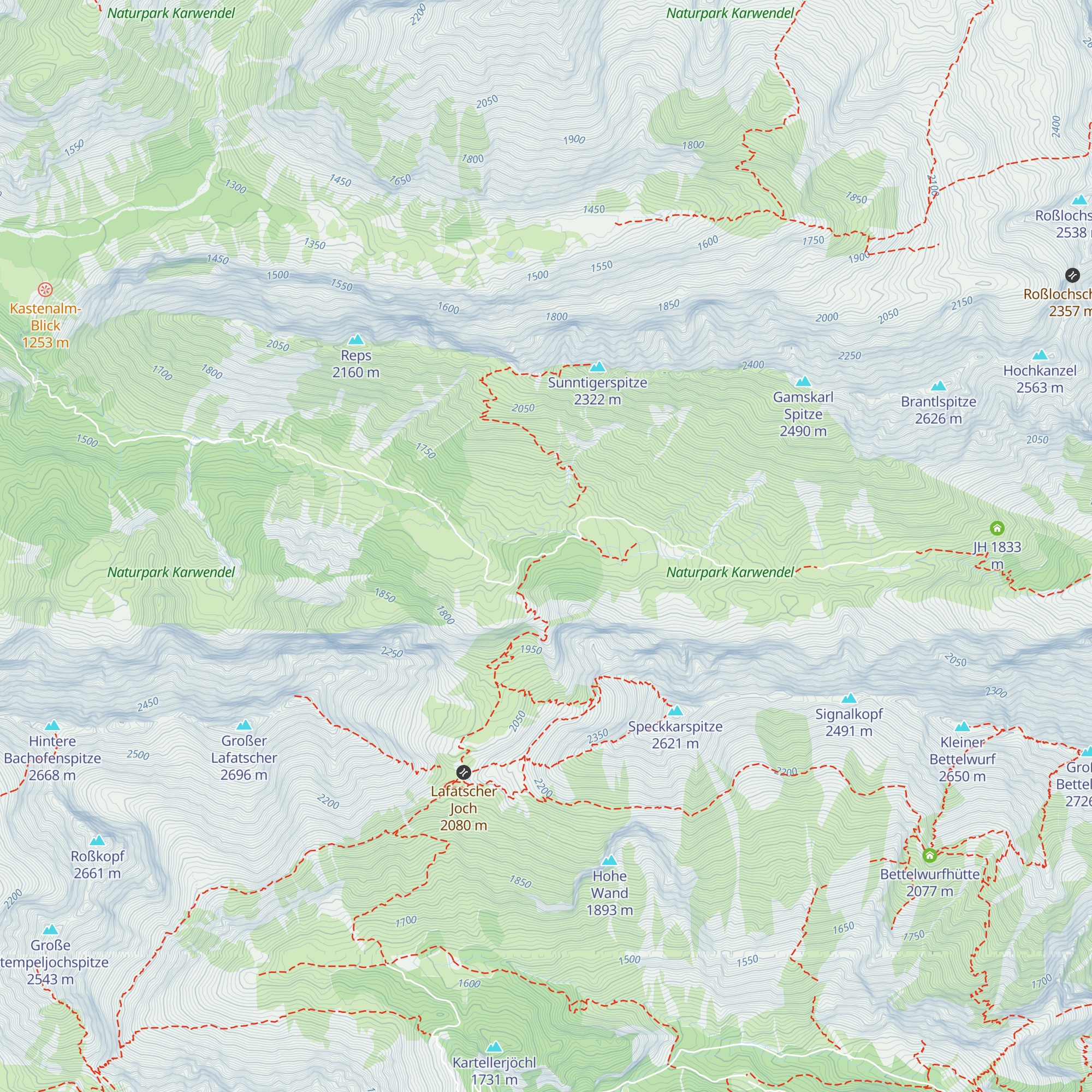 Winterraum map