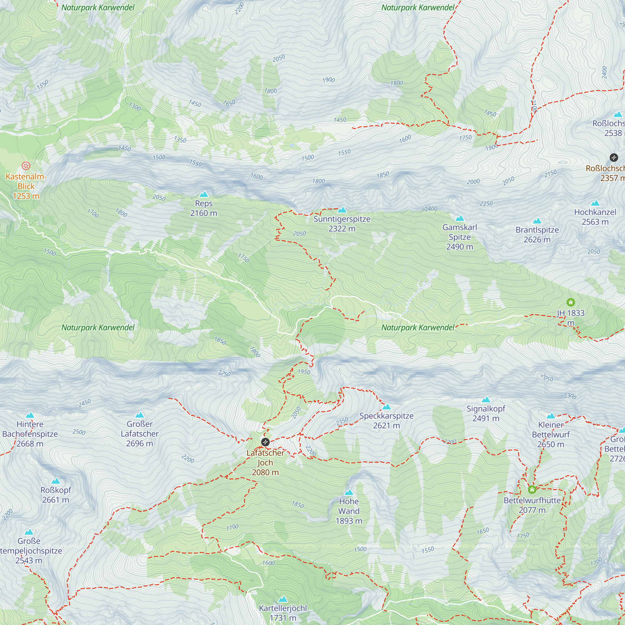 Winterraum map