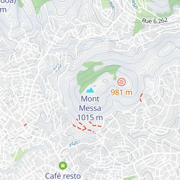 Map of Mont Messa