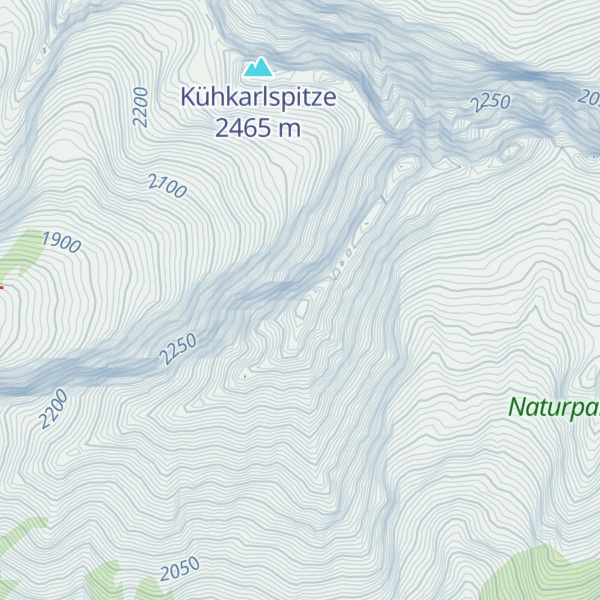Map of Südliche Sonnenspitze