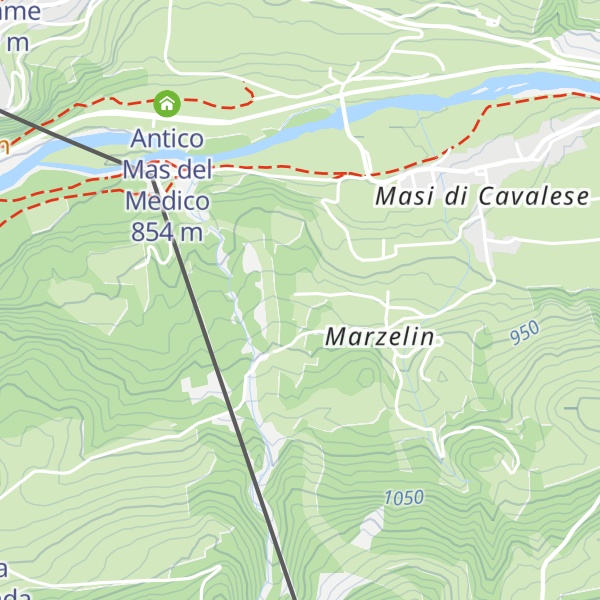 Map of Agritur la Regina dei Prati