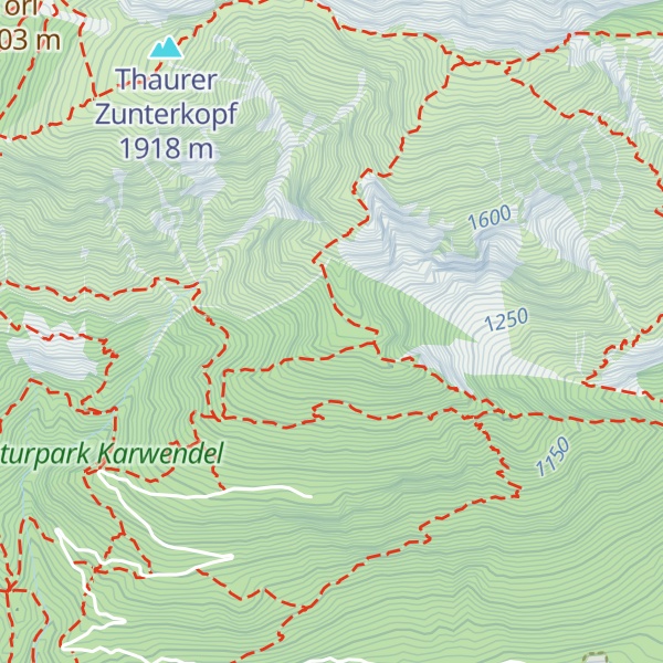 Map of Guggermaur Hütte