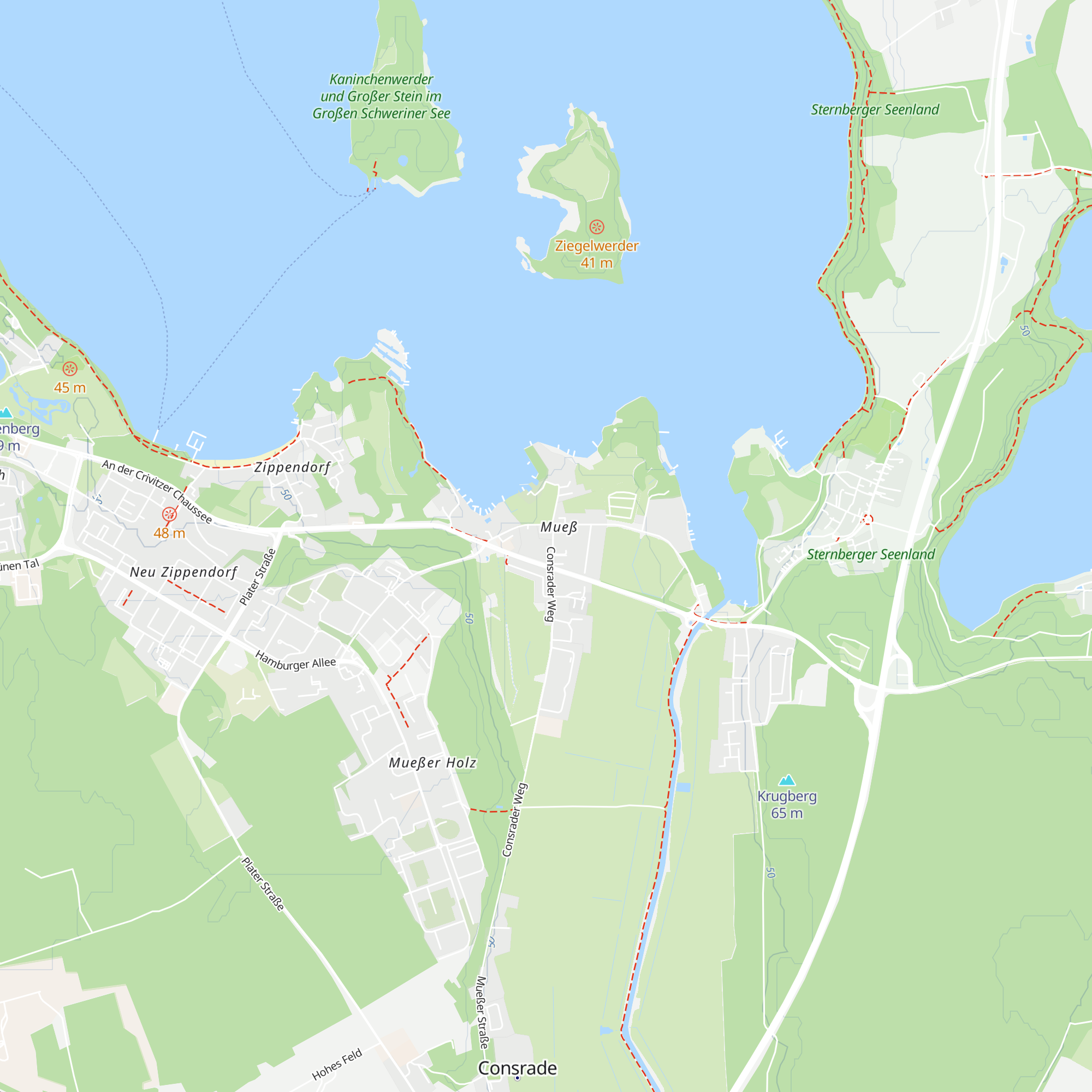 Teichhütte 6 map