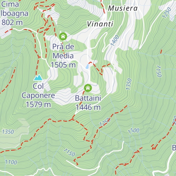 Map of Battaini