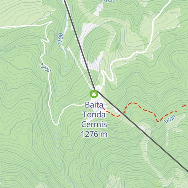 Map of Baita Tonda Cermis