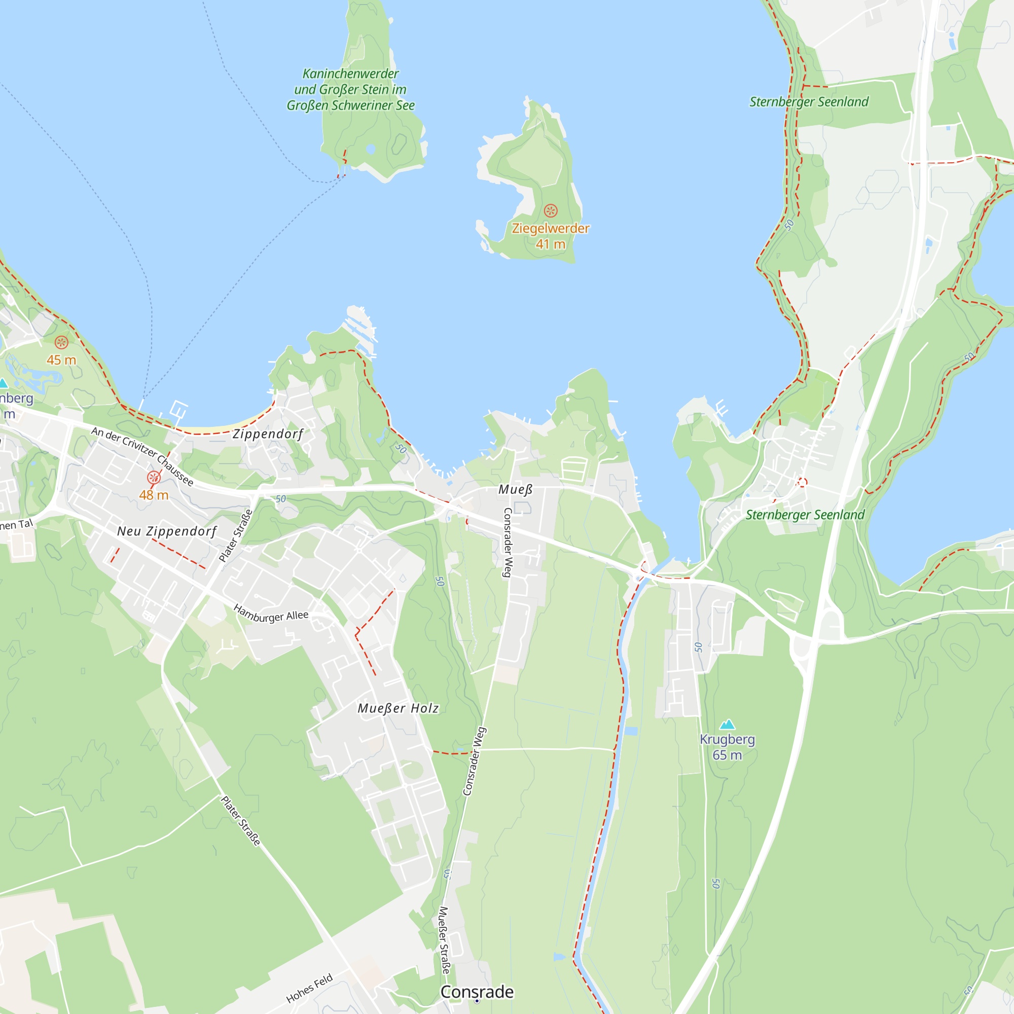 Teichhütte 1 map