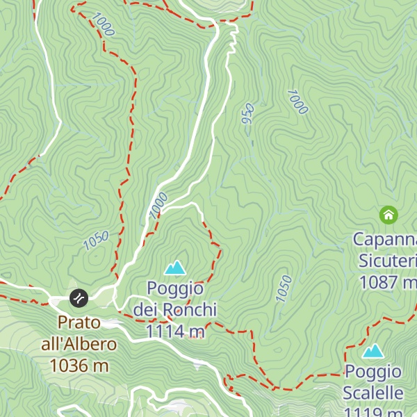 Map of I Piani