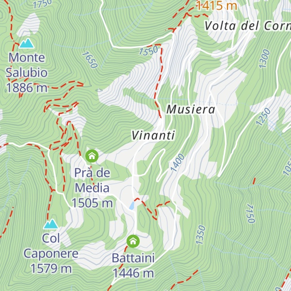 Map of Chalet Musiera
